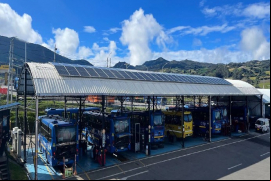 Tras esta operación la empresa tendrá la flota más grande de autobuses eléctricos de América Latina. / Tomado del Facebook oficial de la organización. 