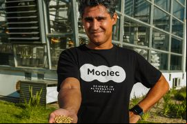 Moolec produce quimosina, proteína usada en elaboración de queso, y aceite ácido gamma-linoleico./ Foto Moolec. 