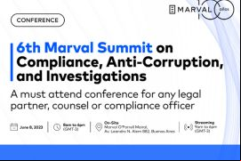 ¡Inscríbete! Asistirán istas expertos de Shopify, Novonor (Odebrecht), Deloitte, IAE Business School, George Washington University, Mattos Filho, Mishcon de Reya, Control Risks y muchas otras organizaciones clave. / Adaptación Miguel Loredo - LexLatin / Marval.