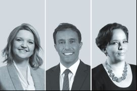 Daniela Silveira Lara, Fernando Margarit y Chantal Williams Orozco