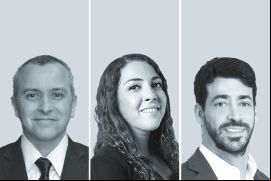 De izquierda a derecha: Daniel Dominguez, Rocío Olea y José Manuel Vivanco.
